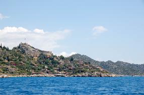 view of turkey seaside on a sunny day
