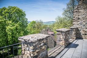 Castle Stone architecture View