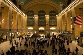 Grand Central Station and people