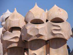 gaudi statues in barcelona