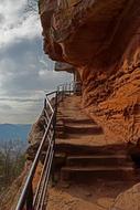 famous Ruin Castle Sandstone