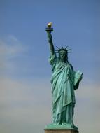 Memorial Statue Of Liberty in New York