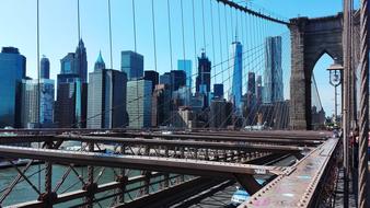 city Brooklyn Bridge