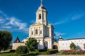 architecture of the monastery in Serpukhov