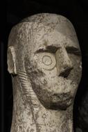 Statue Giant Sardinia face