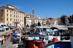 City Of Piran Fishing Port