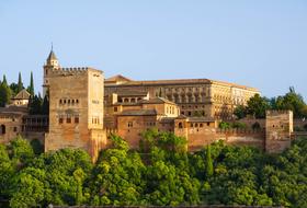 fortress in Alhambra, Spain