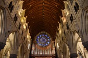 inside of Cathedral Catholic Church