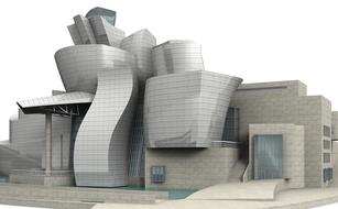 guggenheim museum bilbao 3d model