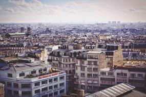 Cityscape of France Buildings