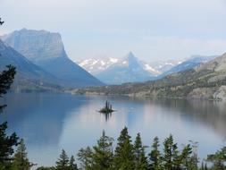 Glacier National Park Lake blue
