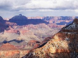 Beautiful landscape of colorful Grand Canyon in Arizona, USA