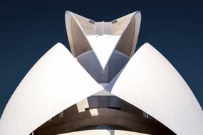 futuristic building in Valencia, Spain