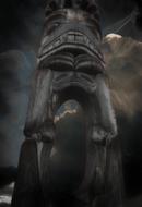 Totem Grunge Wooden