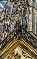 Gargoyle on Prague Castle