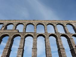 Aqueduct Of Segovia, Spain