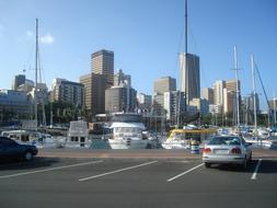 parking on the promenade in Durban