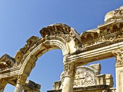 Ruins Ancient Architecture blue sky
