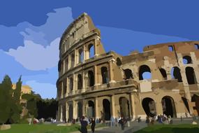 ancient colosseum gladiators rome