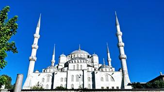 religious Mosque Istanbul