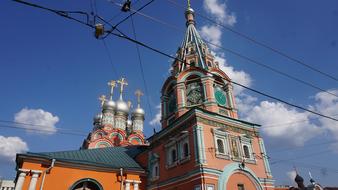 traditional dome at sky