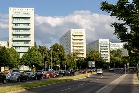 Cityscape of Germany Architecture