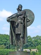 Iceland Thorfinn Karlsefni Hero statue