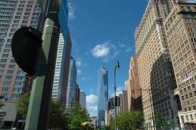 World Trade Center in Manhattan, USA