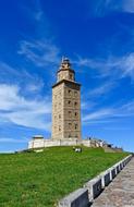 Roman Lighthouse stone Tower
