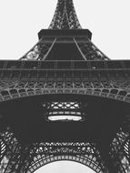 historic Eiffel Tower landmark