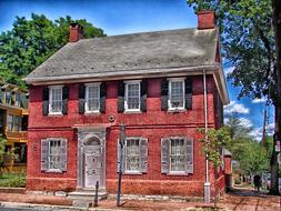 colonial house in Pennsylvania