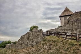 Vysehrad Hungary Castle ruins