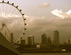 Singapore Sunset Sky