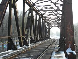 Historical Railway Bridge construction