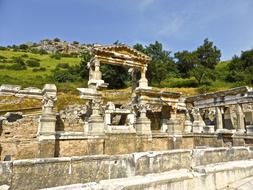 Historic Roman monument Ruins