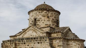 old stone church in vrysoules, Cyprus