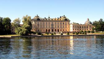 Residence Drottningholm Palace landscape