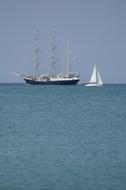 Sailboat in Marseille Port