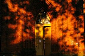 Church Chapel Architecture at sunlight