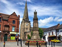 Uttoxeter England Town