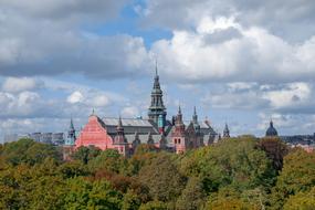 Sweden Stockholm Castle scenery