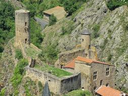 chateau de st floret Museum in Saint-Flore, France