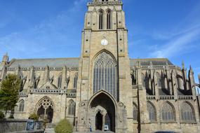 Treguier cathedral in Brittany