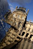 Paris Reflection Building cityscape