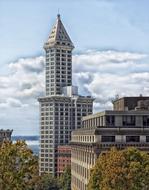 Smith Tower Skyscraper in Seattle, Washington