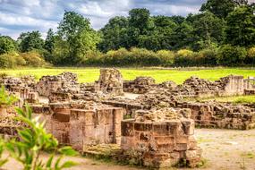 Bordesley Abbey Ruins Ancient