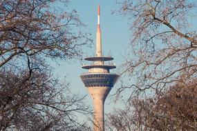 Architecture Tv Tower in Dusseldorf