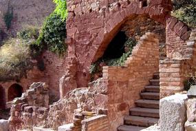 Ruins Stones Stairs