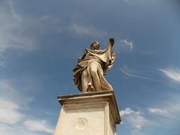 statue of an angel in rome