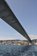 Pass-Over Bridge River in Istanbul